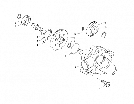 WATER PUMP ASSEMBLY