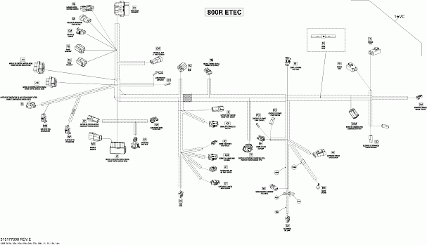 Electrical Harness , Main 600HO E-TEC