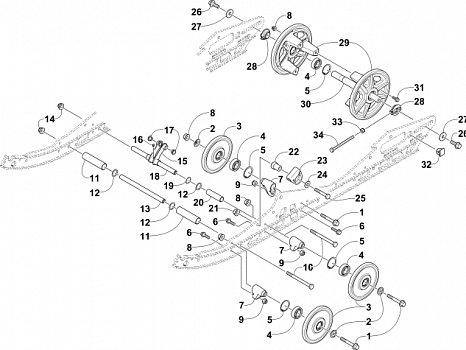 IDLER WHEEL ASSEMBLY