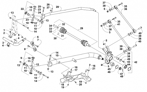 REAR SUSPENSION ASSEMBLY