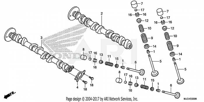 CAMSHAFT + VALVE