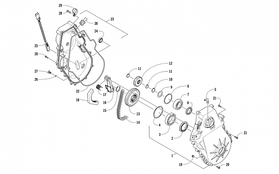 CHAIN CASE ASSEMBLY