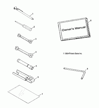 TOOL KIT - R05RD68AA/AB (4998269826E05)