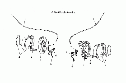 BRAKES, FRONT - A12KA09AD/AF (4999202399920239B11)