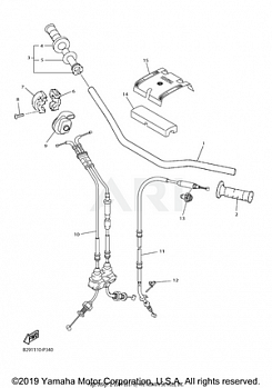 STEERING HANDLE CABLE