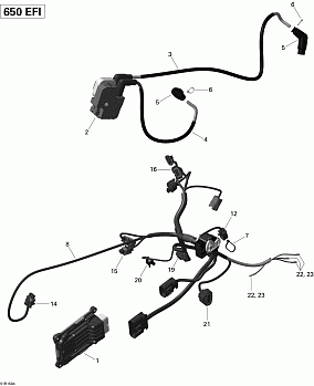 Engine Harness And Electronic Module Outlander MAX_51R1504
