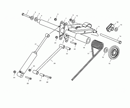 REAR TORQUE ARM - S01SR7AS (4960286028B011)