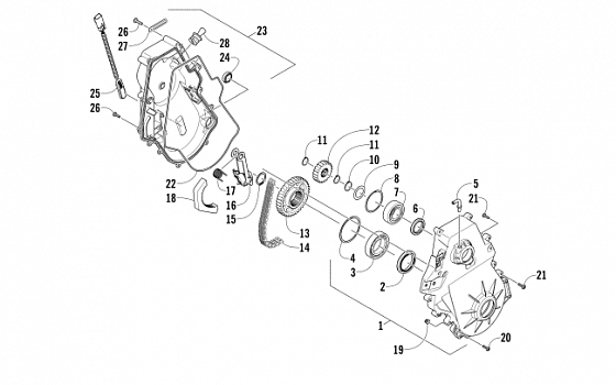 CHAIN CASE ASSEMBLY