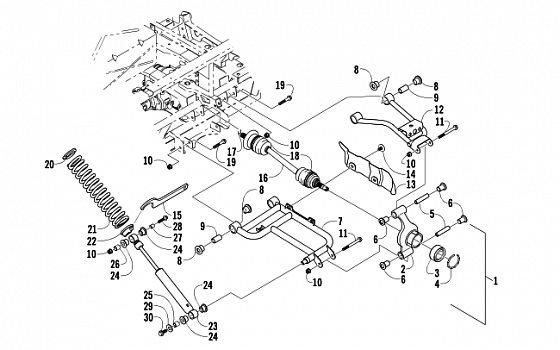 REAR SUSPENSION ASSEMBLY