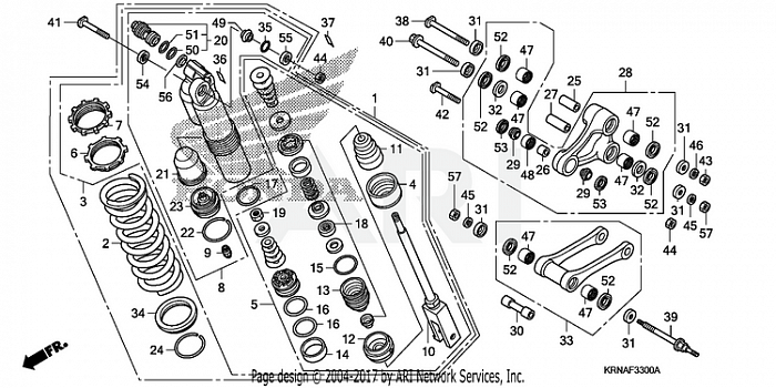 REAR SHOCK ABSORBER