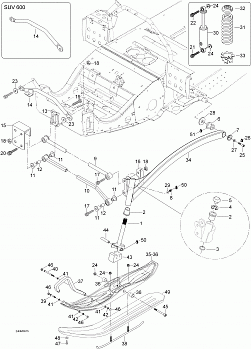 Front Suspension And Ski 550F SUV