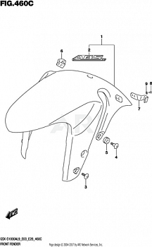 FRONT FENDER (GSX-S1000AL9 E33)