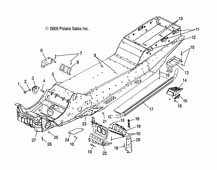 CHASSIS - S06NT6ES (4998889888A03)