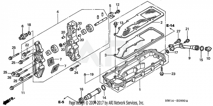 OIL PAN + OIL PUMP