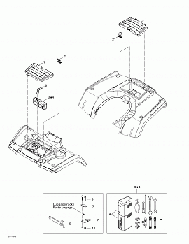 Front And Rear Trays