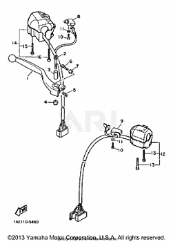 HANDLE SWITCH LEVER