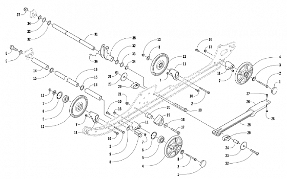 IDLER WHEEL ASSEMBLY