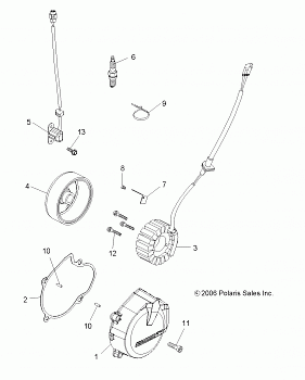 ELECTRICAL, IGNITION SYSTEM - A08GJ52AA/AB/AC (49ATVIGNITION07OUT525)