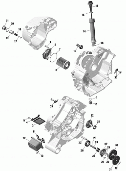 Engine - Lubrication - HD10