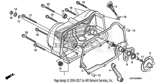 RIGHT CRANKCASE COVER