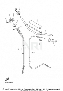 STEERING HANDLE CABLE