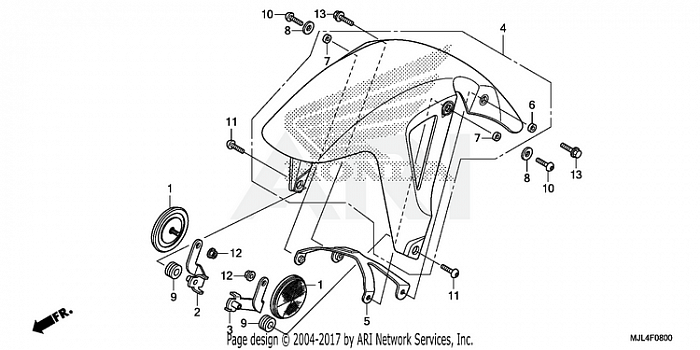 FRONT FENDER