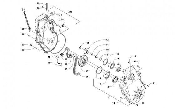 CHAIN CASE ASSEMBLY