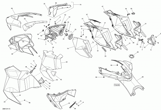 Hood, Windshield And Console