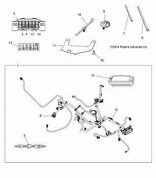 ELECTRICAL, HARNESS - A15SXE95FK (49ATVHARNESS15F1EU)