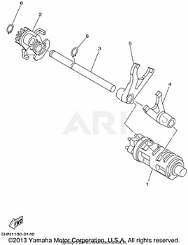 SHIFT CAM FORK