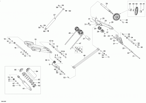 Rear Suspension - Upper Section - WT - SWT