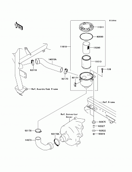 Air Cleaner-Belt Converter(MBF-MDF)