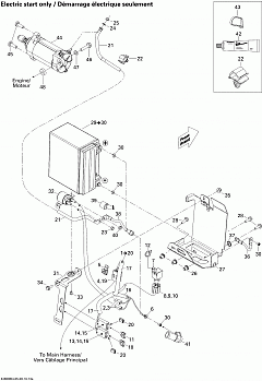 Battery And Starter