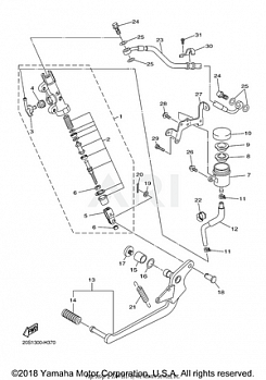 REAR MASTER CYLINDER