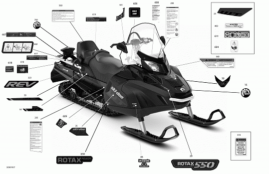 Decals - 550F - Package WT