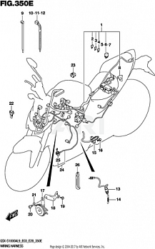 WIRING HARNESS (GSX-S1000YAL9 E28)