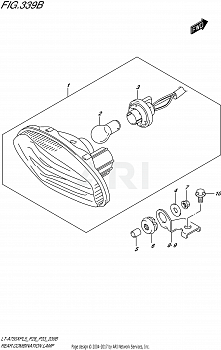 REAR COMBINATION LAMP (LT-A750XPL5 P33)