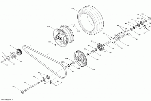 Drive System, Rear