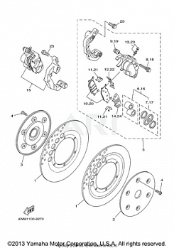 FRONT BRAKE CALIPER