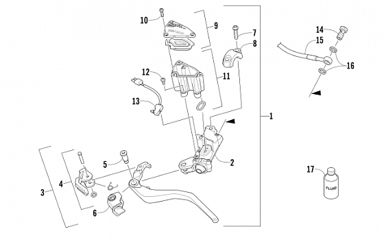 HYDRAULIC BRAKE CONTROL ASSEMBLY