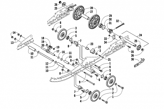 IDLER WHEEL ASSEMBLY