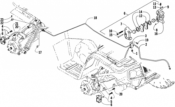 HYDRAULIC BRAKE ASSEMBLY