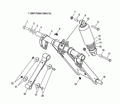 FRONT TORQUE ARM - S05NT3AS/AE (4992829282B09)