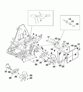 COOLING SYSTEM (SPORT) - W968540 (4935863586A011)