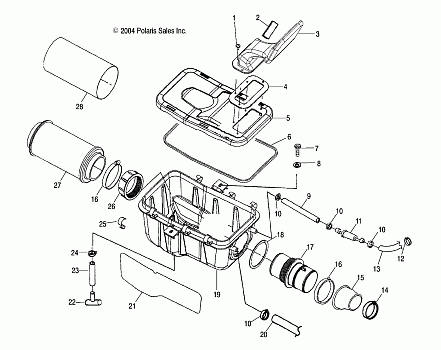 AIR BOX - A05CL50AA (4995019501C05)