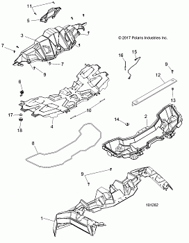 BODY, HOOD AND FRONT BODY WORK - A18DAE57B2 (101282)