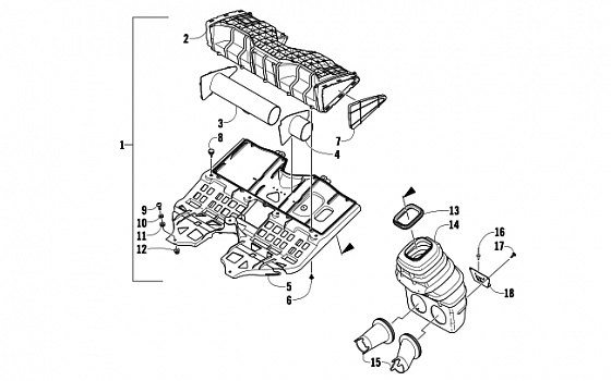 AIR SILENCER ASSEMBLY