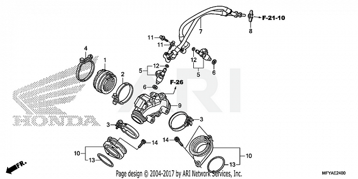 INTAKE MANIFOLD + INJECTOR