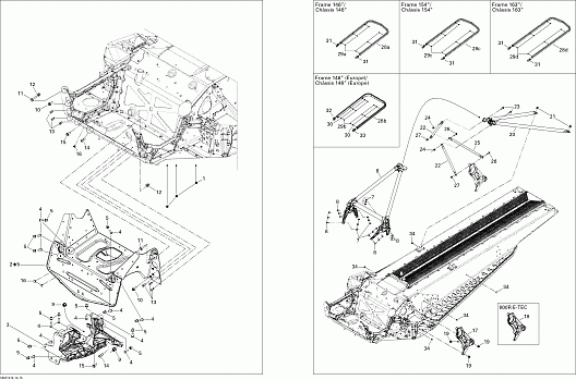 Frame and Components 800RETEC