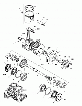 Crankshaft And Pistons